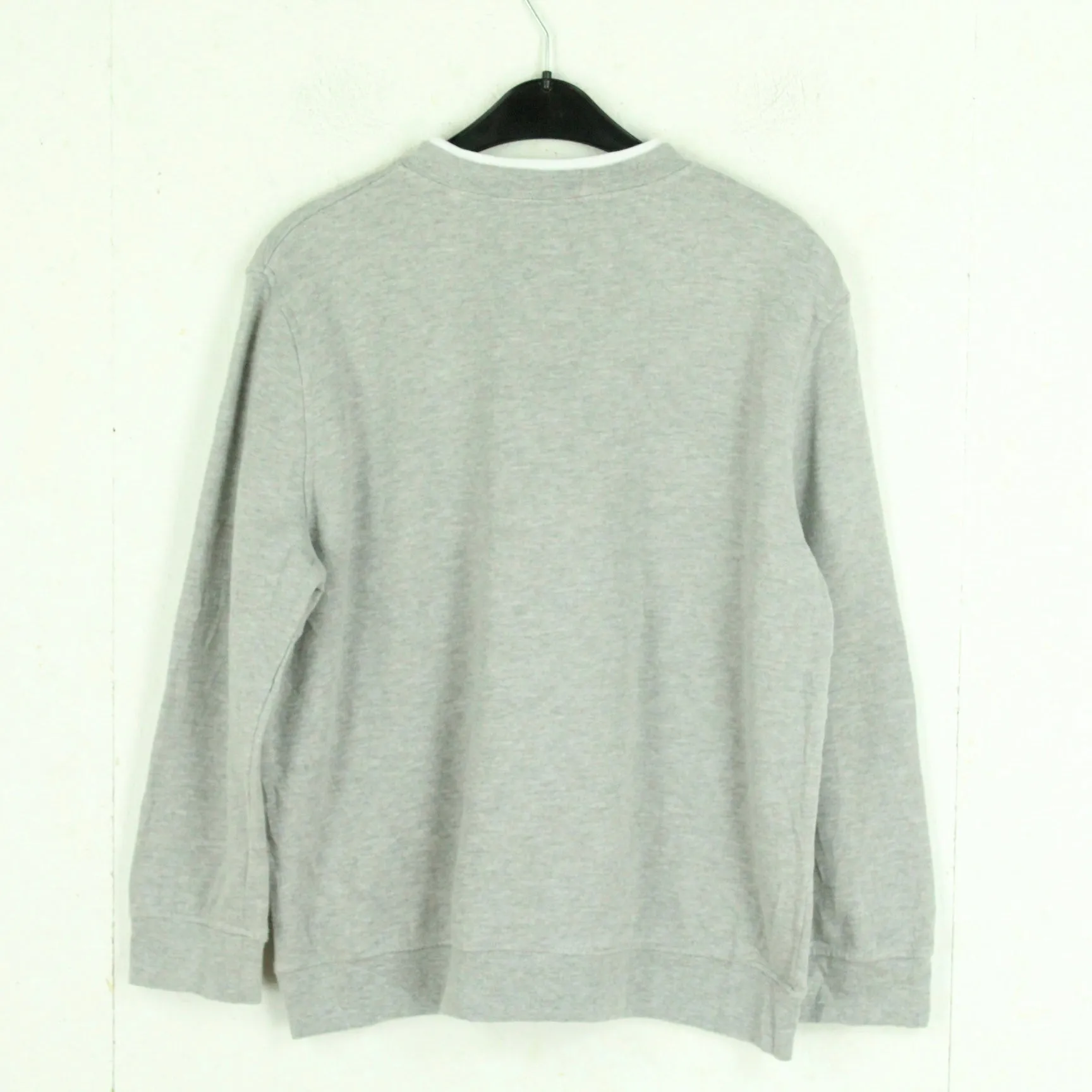 Vintage X-MAS Sweatshirt Gr. M grau Patch: Tannenbume